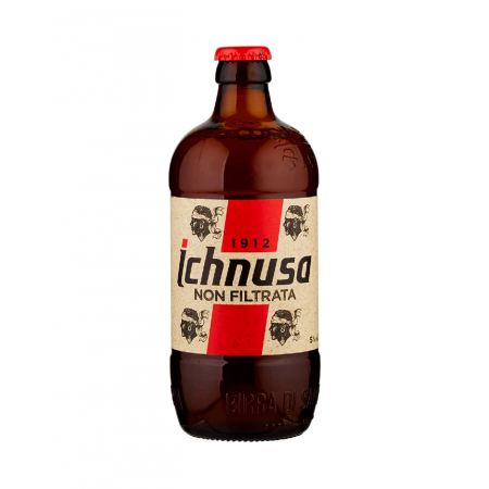 Birra Ichnusa Non Filtrata · botella · 33 cl